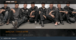 Desktop Screenshot of burning-heart.de